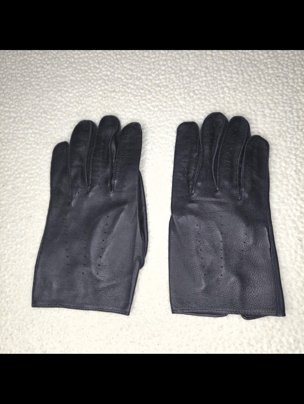 Women's Coach Leather Gloves Size Small